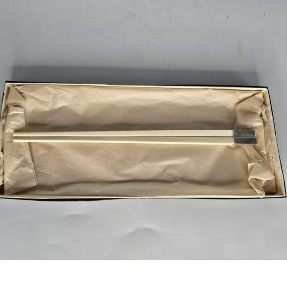 Vintage Silver Tipped Chopsticks‎ - Picture 2 of 3